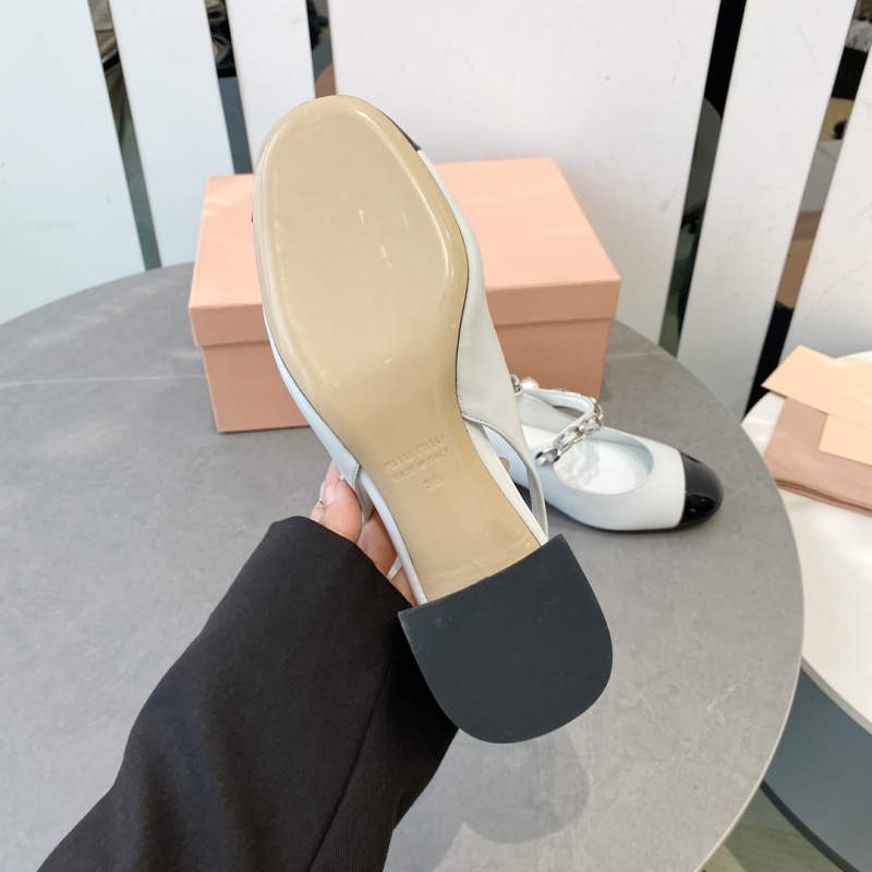 Miu Miu flat shoes